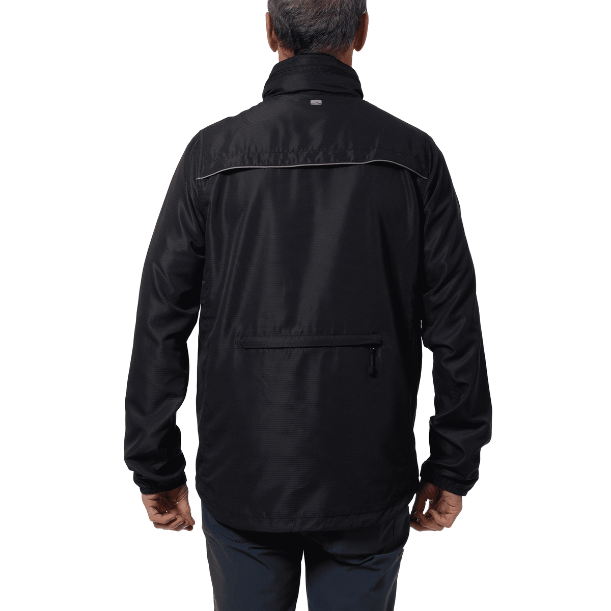ジャケット・アウター OVY Cotton Bal Collar Over Coat (black) PACKY SACK JACKET– COVA by Jantzen