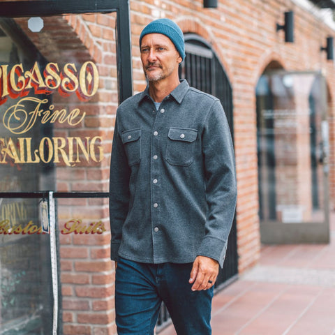 AUGUSTINE FLEECE SHIRT JACKET