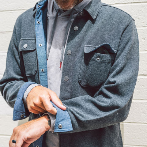 AUGUSTINE FLEECE SHIRT JACKET