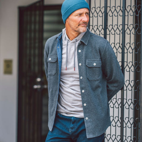 AUGUSTINE FLEECE SHIRT JACKET