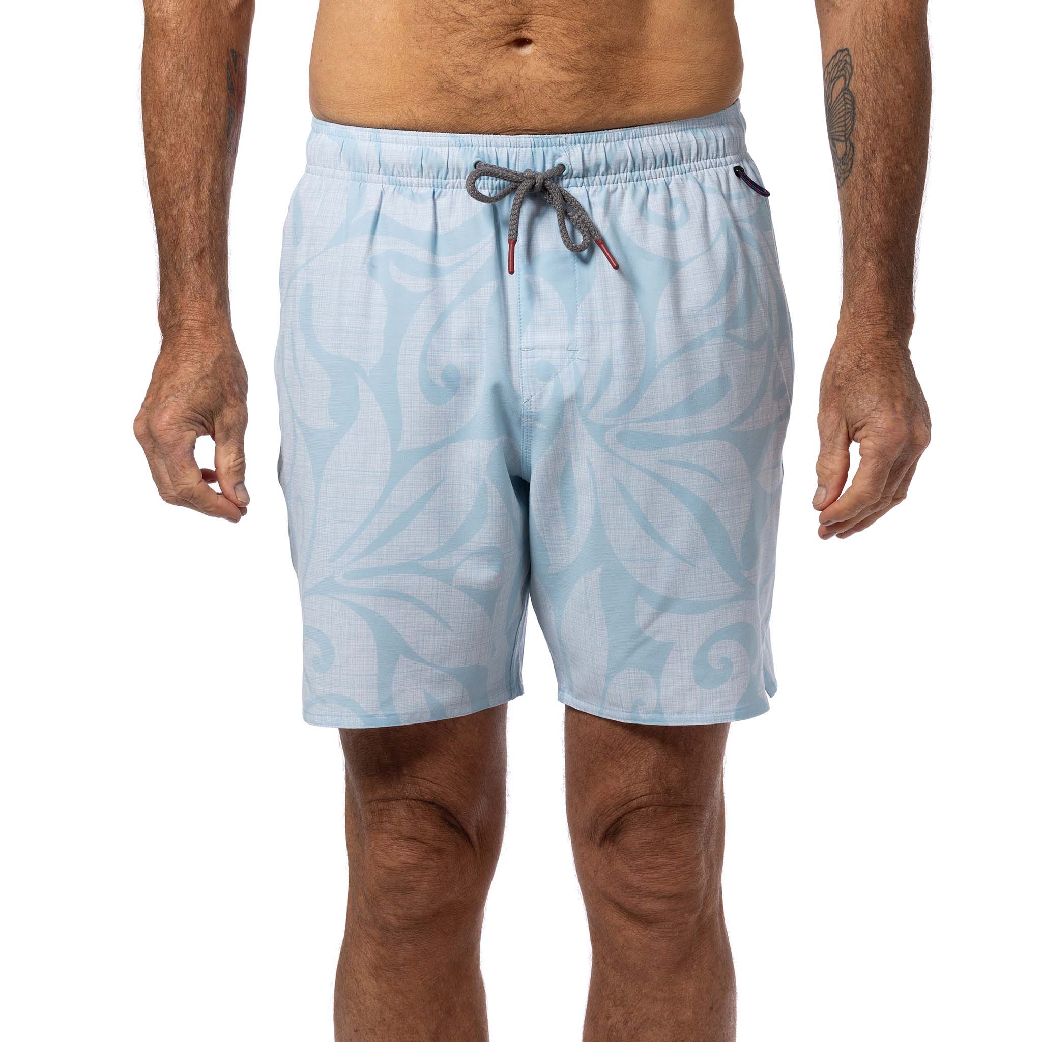 【emis】24HS新作★ SWIM SHORTS Men's Mid-length swim shorts with tonal logo | Black | Diesel