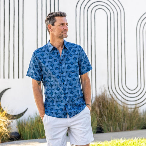 DIAMOND HEAD WOVEN SHIRT