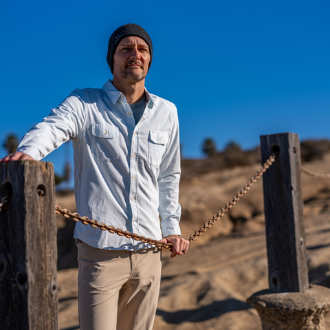 HARBOR CRUISE LS WOVEN SHIRT