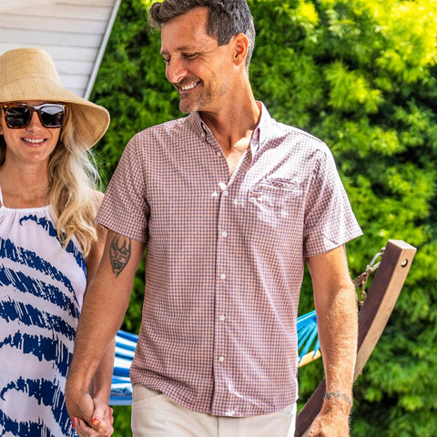 NORTH COAST SS WOVEN SHIRT