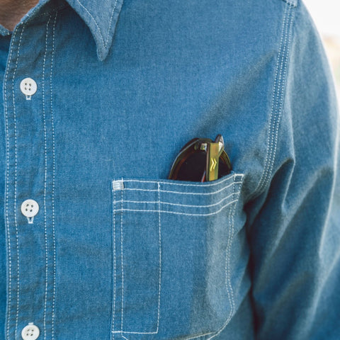 SEASIDE LS WOVEN SHIRT