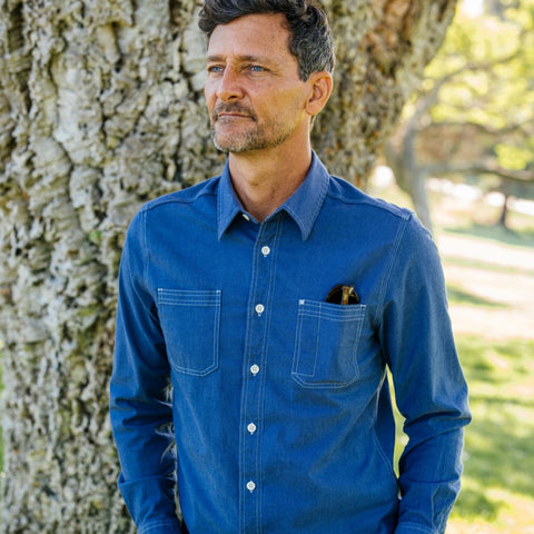 SEASIDE LS WOVEN SHIRT