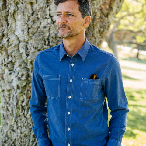 SEASIDE LS WOVEN SHIRT